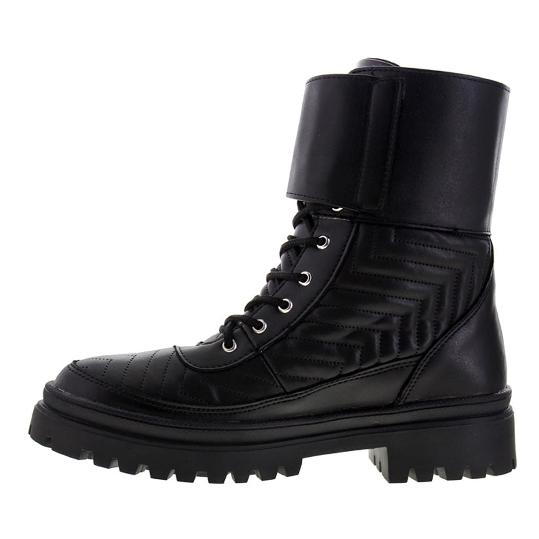 Bota de Mujer 72020 Davina Negro con Cintas