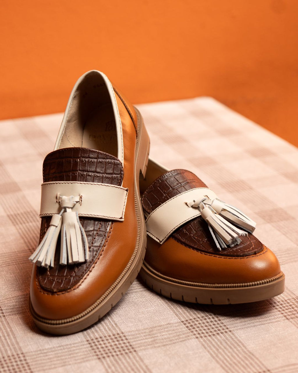 Mocasín Dama 9667 Davina Piel Miel
