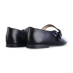 Balerina Niña 30150 Davina Piel Negro con Hebilla