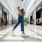 Tenis Casual de Mujer 35000 Piel Blanco