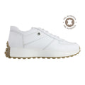 Tenis Casual de Mujer 35000 Piel Blanco