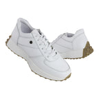 Tenis Casual de Mujer 35000 Piel Blanco