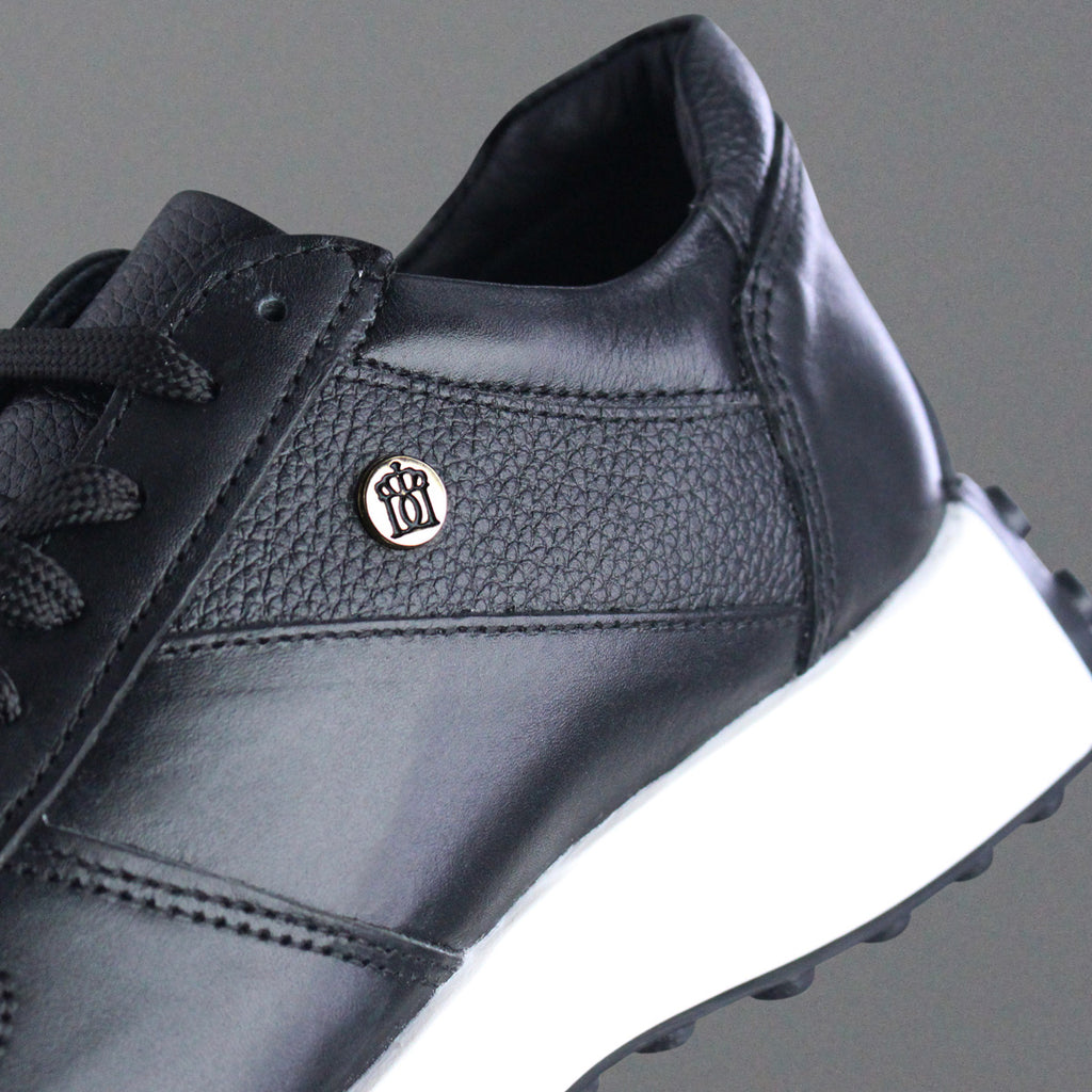 Tenis Dama 35000 Davina Piel Negro