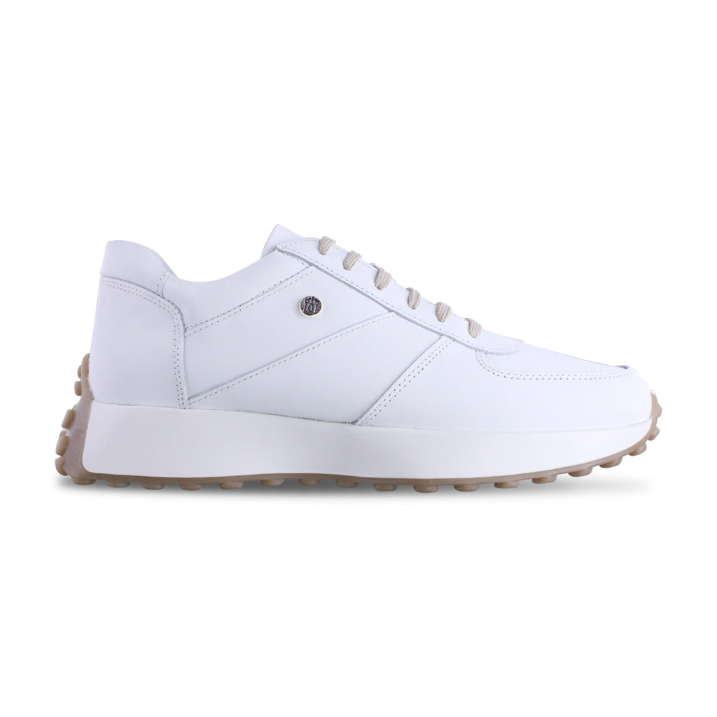 Tenis Casual de Mujer 35000 Piel Blanco