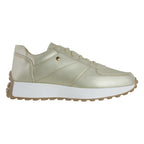 Tenis de Mujer Casual 35001 Metálico Oro