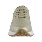 Tenis de Mujer Casual 35001 Metálico Oro