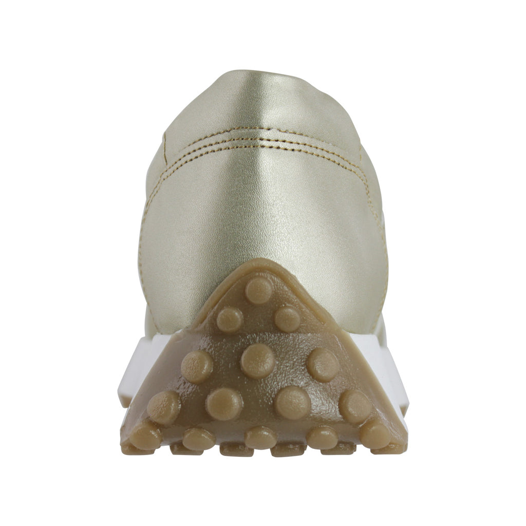 Tenis de Mujer Casual 35001 Metálico Oro