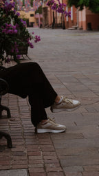 Tenis Dama 35010 Davina Gamuza Late