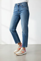 Tenis Casual Mujer 35011 Davina Gamuza Rosa