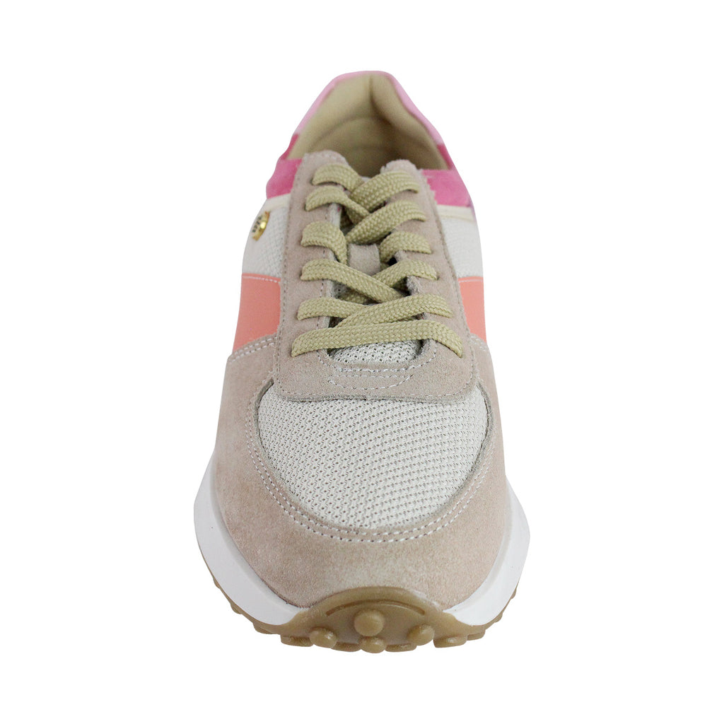 Tenis Casual Mujer 35011 Davina Gamuza Rosa