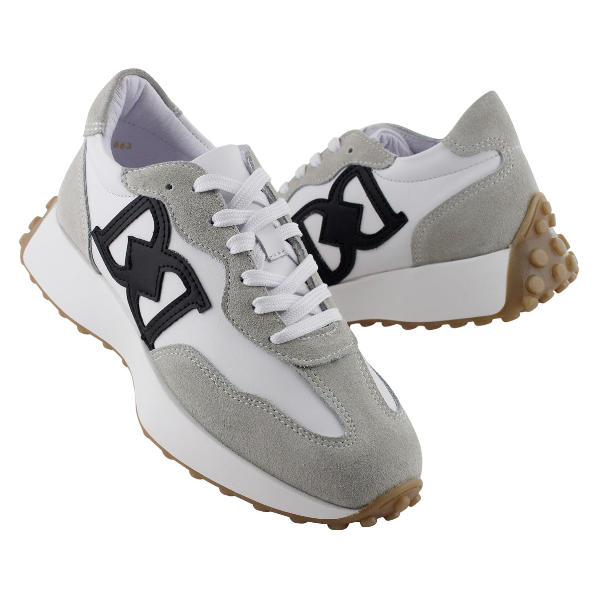 Tenis Dama 35020 Davina Piel Blanco