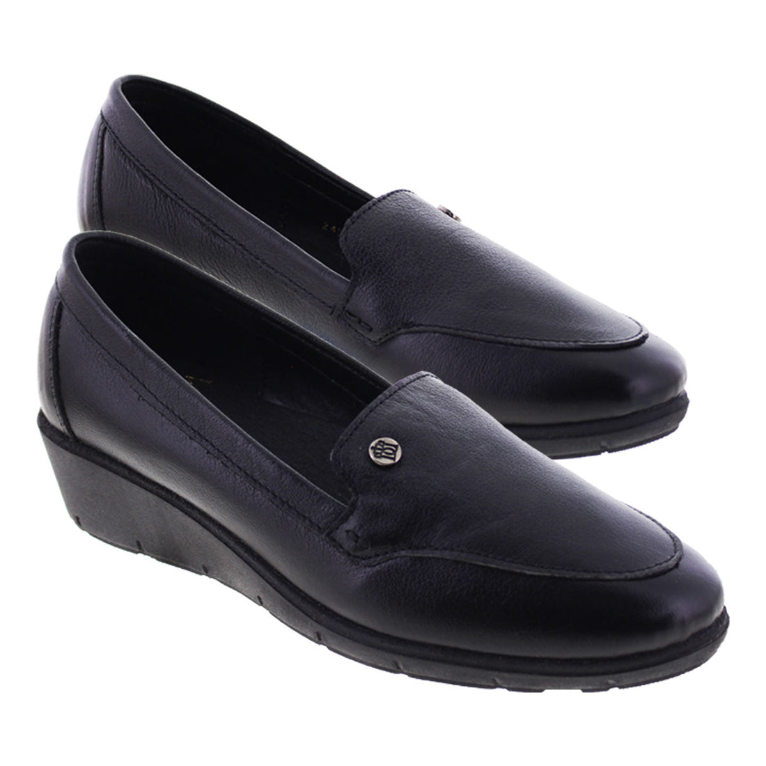 Mocasín Mujer Confort 40030 Piel Negro