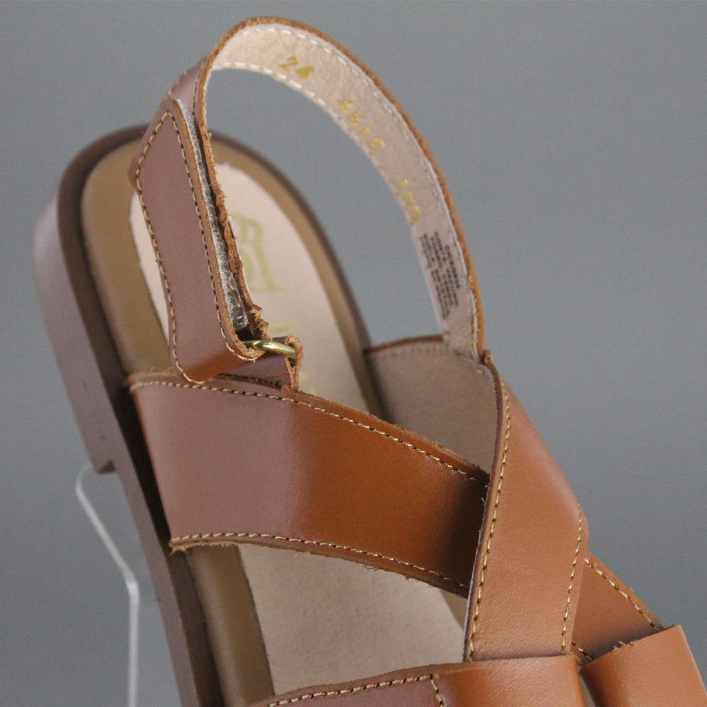 Sandalia Mujer 4515 Davina Piel Café Miel