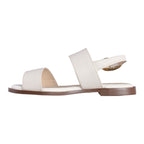 Sandalia Mujer 4551 Piel Beige con Hebilla