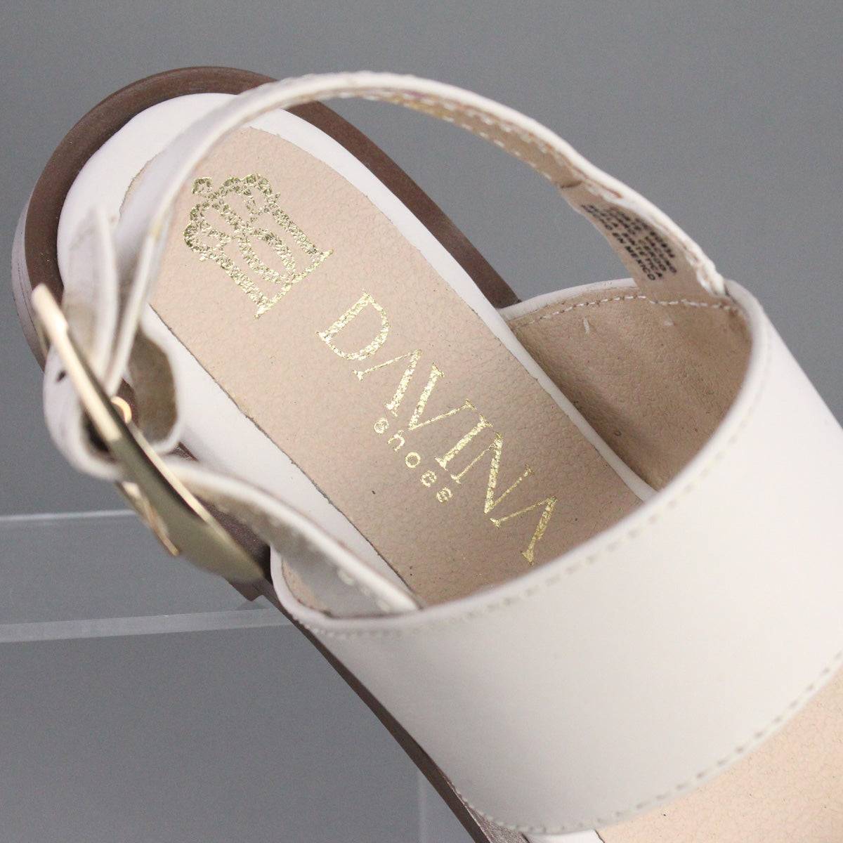 Sandalia Mujer 4551 Piel Beige con Hebilla