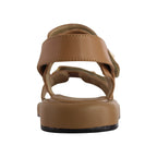 Sandalia de Mujer 4825 Davina Camel con Velcro