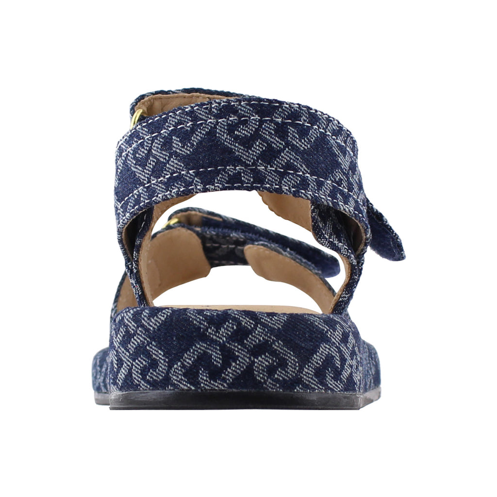 Sandalia  Mujer 4826 Davina Azul con Velcro
