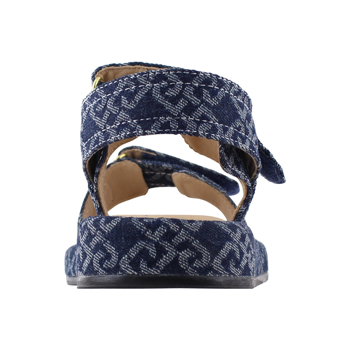 Sandalia  Mujer 4826 Davina Azul con Velcro