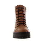 Bota Mujer 72011 Davina Camel con Cintas