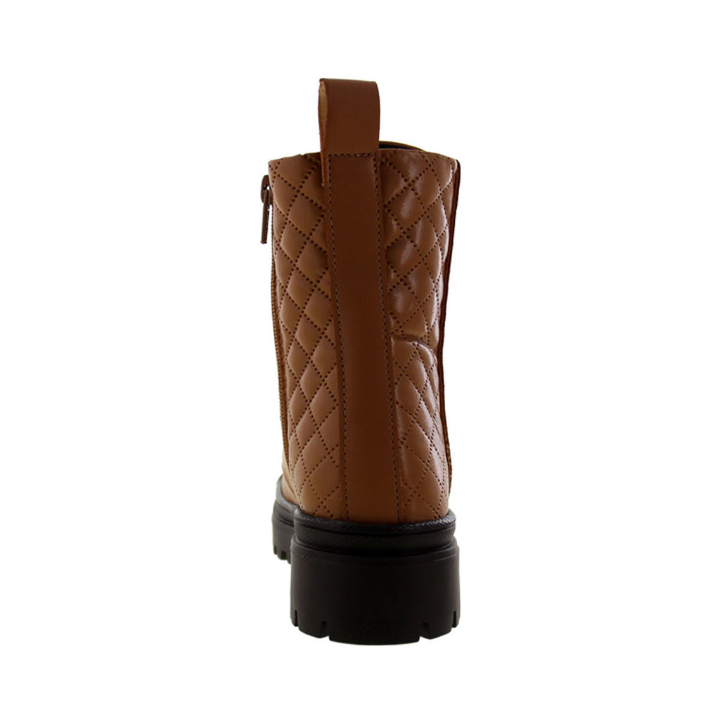 Bota Mujer 72011 Davina Camel con Cintas