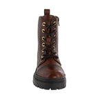 Bota de Mujer 72014 Davina Café con Cintas