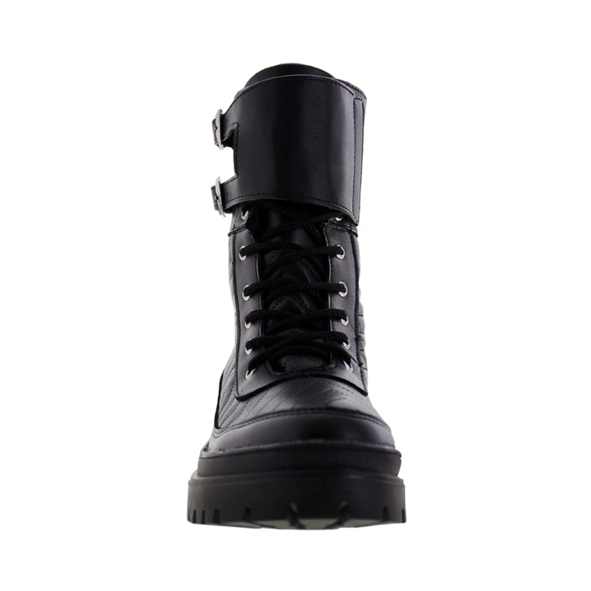 Bota de Mujer 72020 Davina Negro con Cintas