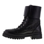 Bota de Mujer 72020 Davina Negro con Cintas