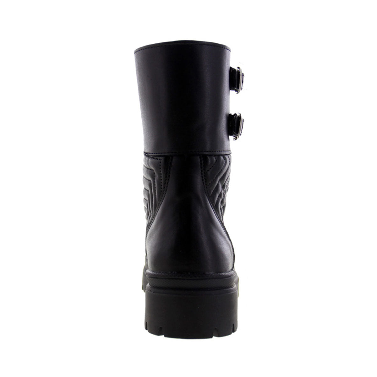 Bota de Mujer 72020 Davina Negro con Cintas