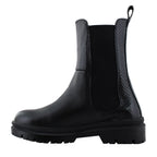 Bota de Mujer 72201 Davina Piel Negro con Elástico
