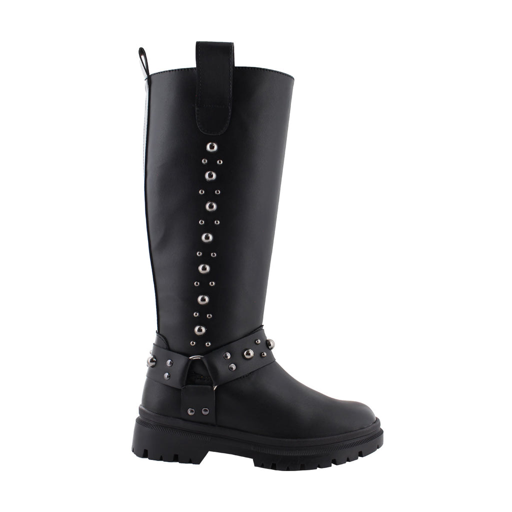 Bota Alta de Mujer 72516 Davina Negro