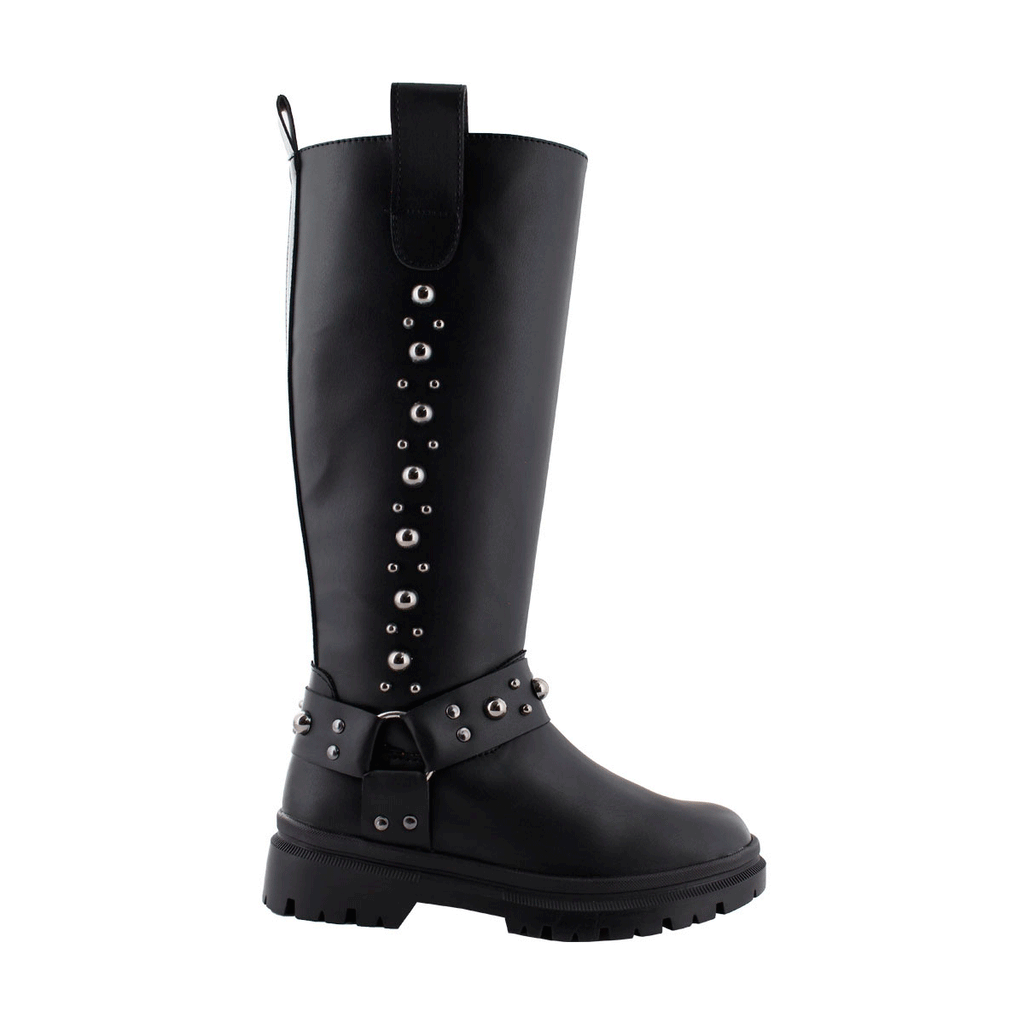 Bota Alta de Mujer 72516 Davina Negro