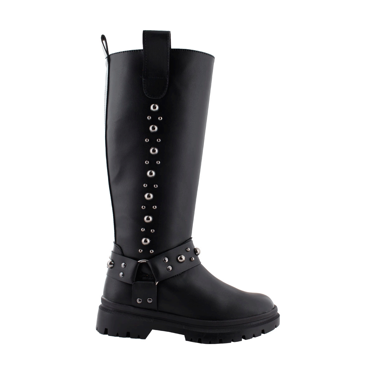 Bota Alta de Mujer 72516 Davina Negro
