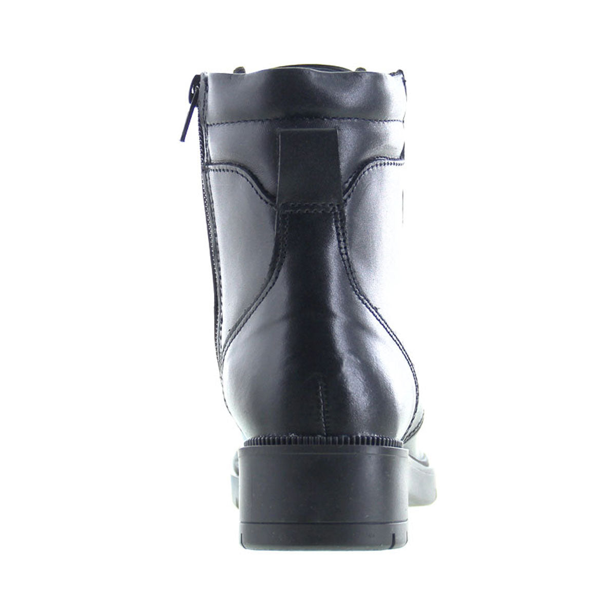 Bota de Mujer 72700 Davina Piel Negra con Cintas