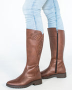 Bota Alta Mujer 73520 Dvina Café