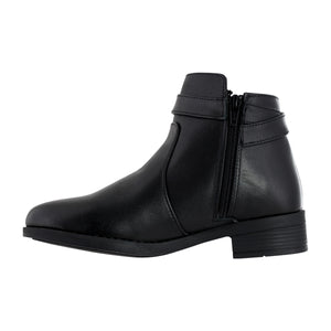 Botín Dama 74130 Davina Piel Negra