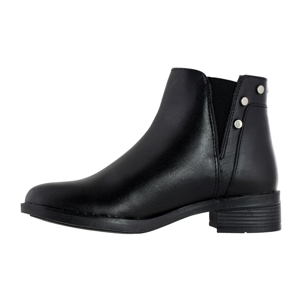 Bota Corta de Mujer 74165 Davina Piel Negro