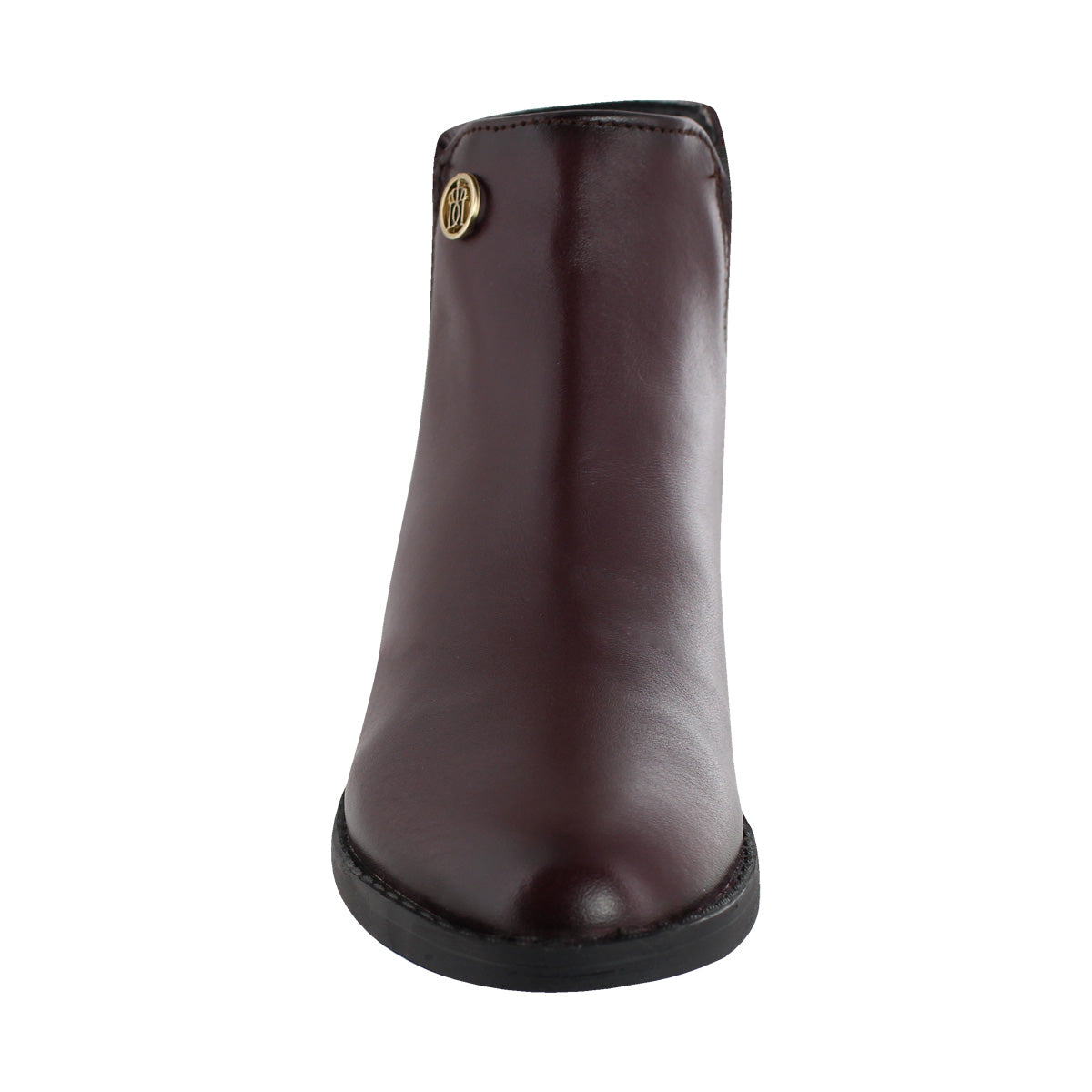 Bota de Mujer 74166 Davina Piel Vino con Elástico