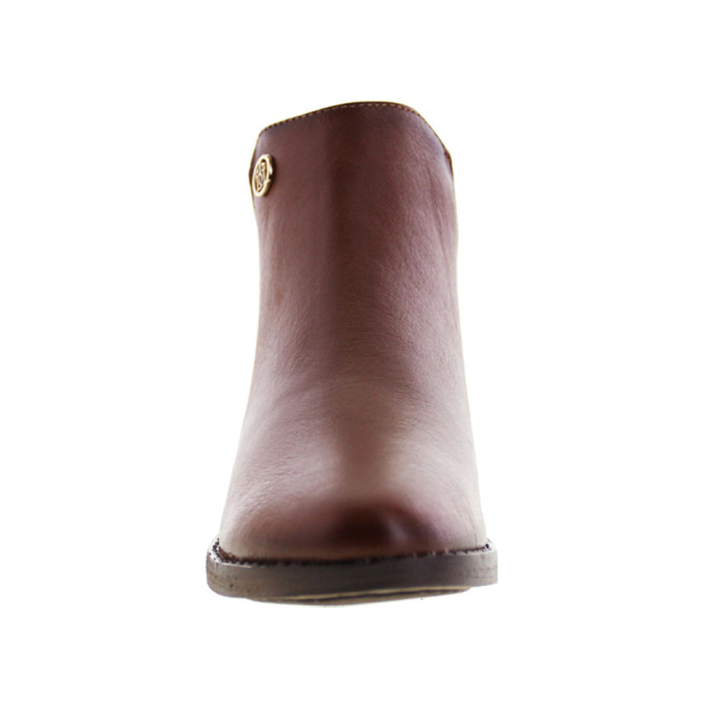 Bota de Mujer 74166 Davina Piel Café con Elástico