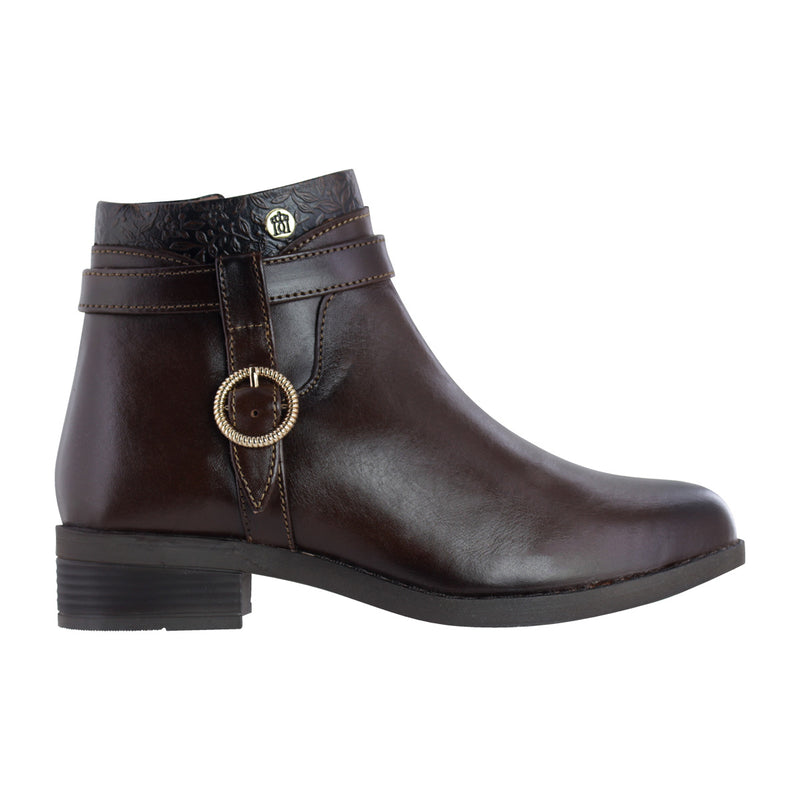 Bota Mujer 74182 Piel Davina Brandy