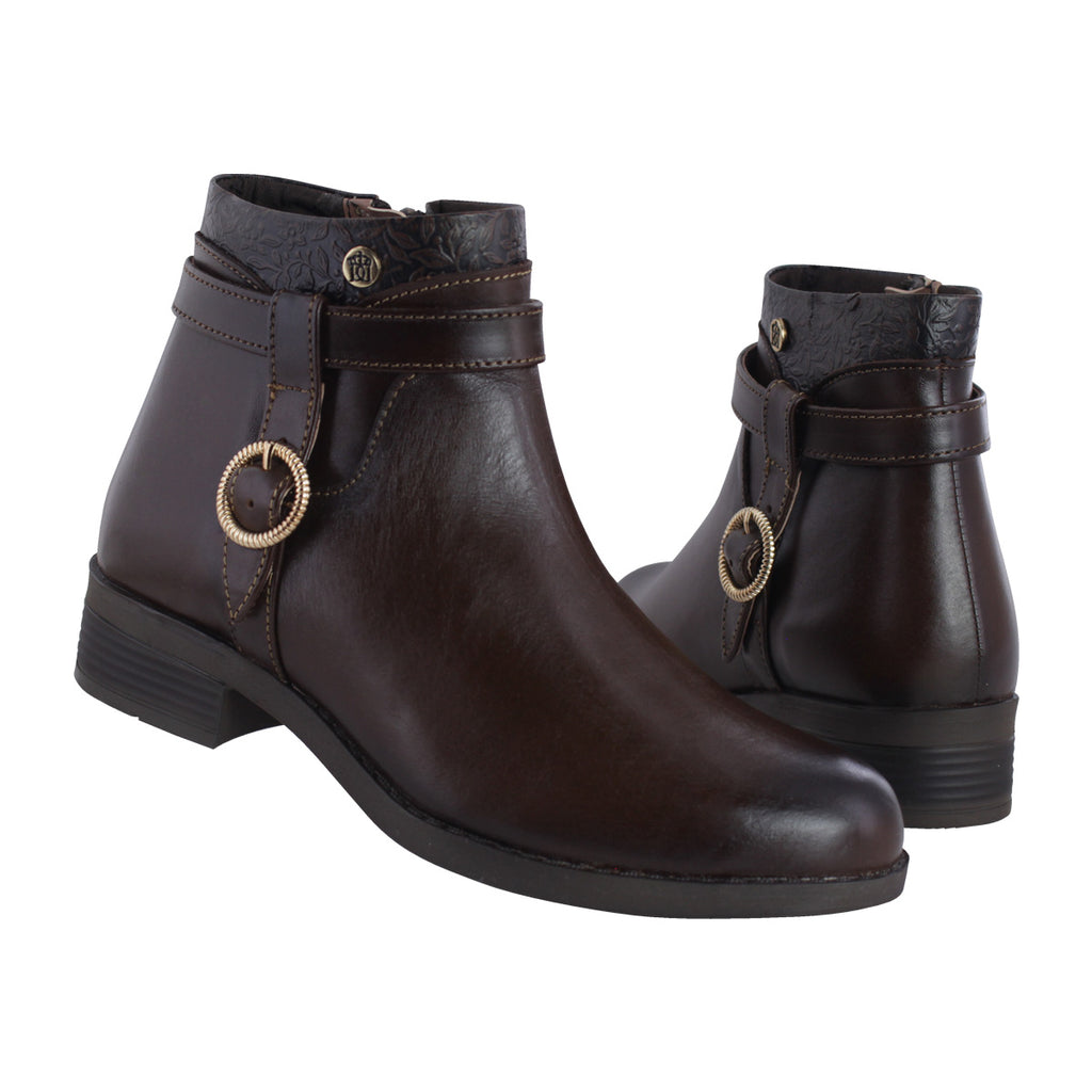 Bota Mujer 74182 Piel Davina Brandy