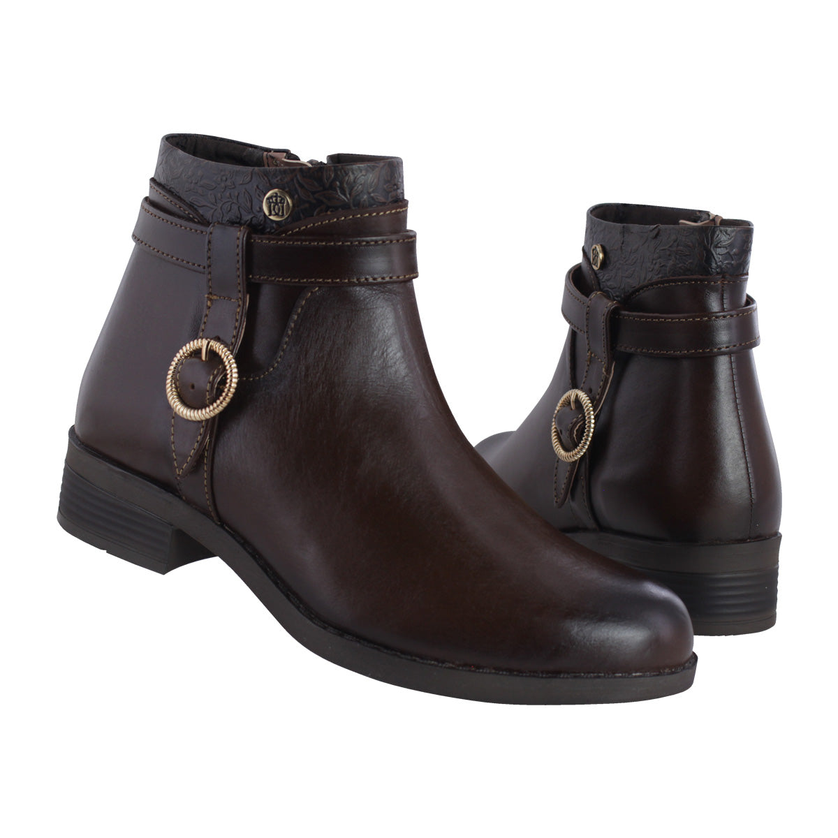 Bota Mujer 74182 Piel Davina Brandy