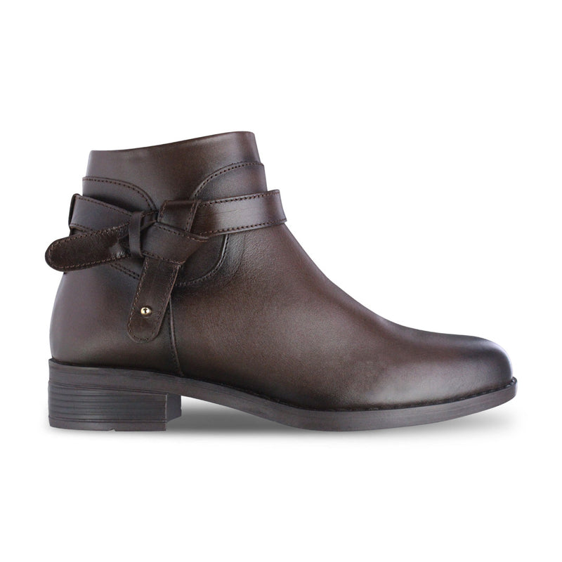 Botín Mujer 74183 Davina Piel Brandy - vista 1