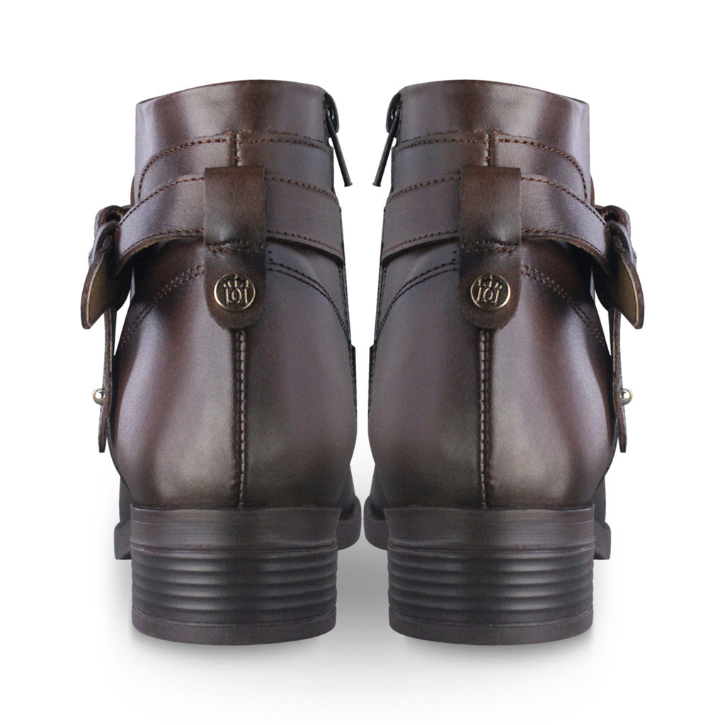 Botín Mujer 74183 Davina Piel Brandy - vista 2