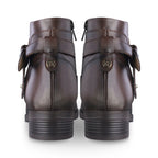 Botín Mujer 74183 Davina Piel Brandy - vista 2