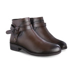 Botín Mujer 74183 Davina Piel Brandy - vista 4