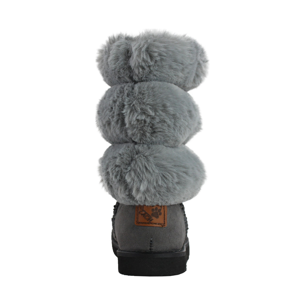 Bota de Mujer 7621 Davina Gris con Peluche