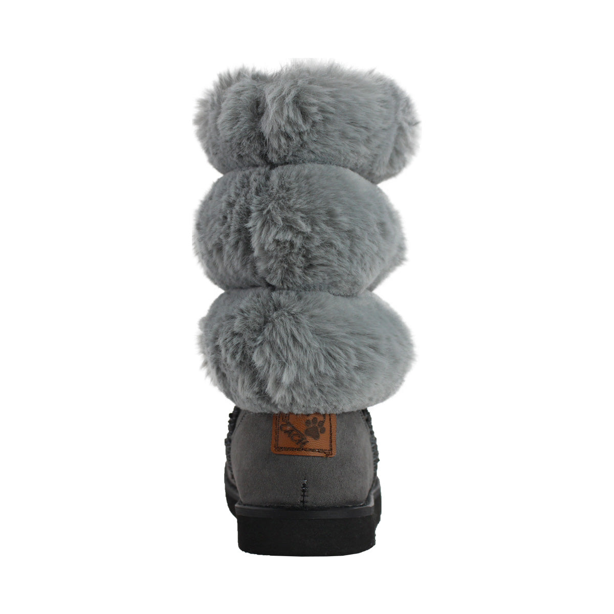 Bota de Mujer 7621 Davina Gris con Peluche