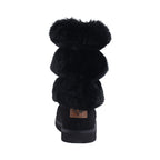 Bota de Mujer 7621 Davina Negro con Peluche