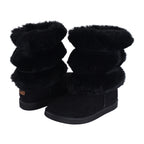 Bota de Mujer 7621 Davina Negro con Peluche