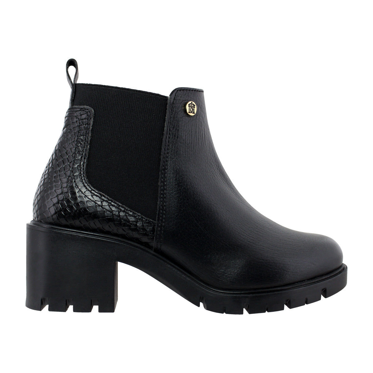 Bota Mujer 81103 Davina Piel Negro